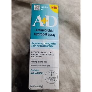 New A+D Antimicrobial Hydrogel Spray – Germ Protection & Healing – All Ages